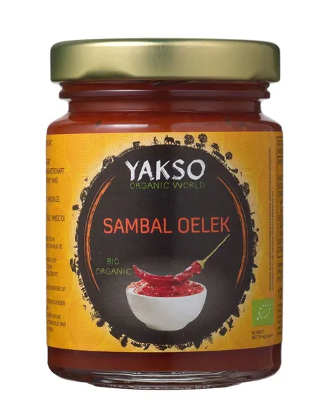 Sos Chili Sambal Oelek BIO 100 g Yakso
