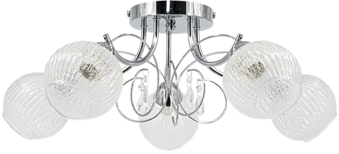 Lampa sufitowa WENUS 5xE27 chrom Plafon Elem 8964/5 8C
