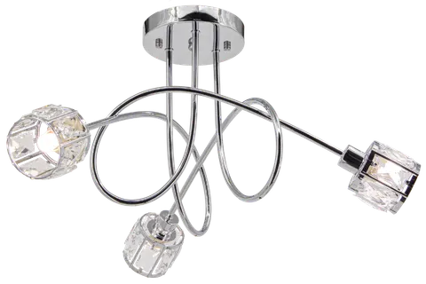 Lampa sufitowa AURORA 3xE14 chrom Elem 6510/3 8C