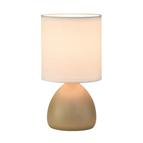 Lampka nocna SABRINA 1xE14 Taupe 23cm Milagro ML2771