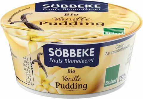 ❄️ Pudding Waniliowy BIO 150 g Sobbeke
