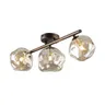 Lampa sufitowa LAVA Brown 3xG9 brązowa plafon 11035 TK Lighting