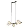 Lampa sufitowa LAVA Brown 7xG9 brązowa wisząca TK-Lighting 11033