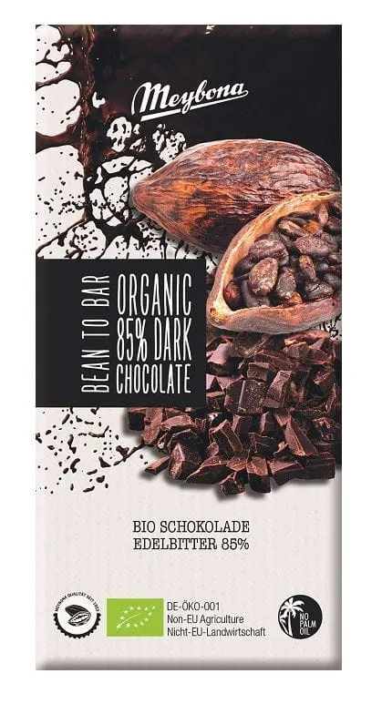 Czekolada Gorzka 85 % BIO 100 g Meybona