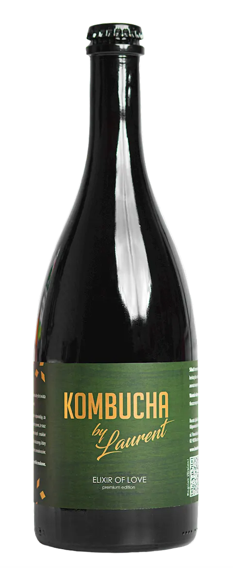 Kombucha Elixir of Love BIO 750 ml Kombucha By Laurent (Premium)