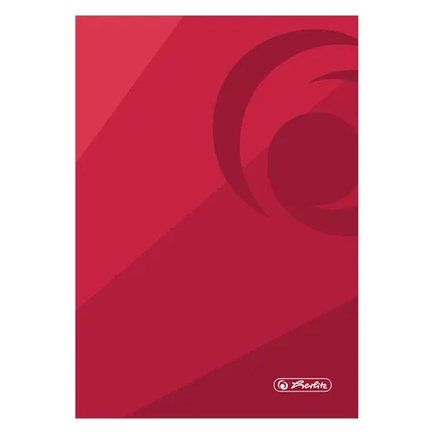 Notatnik A4 kratka 100 kartek HERLITZ X.BOOK miękka kol. czerwony 9584699