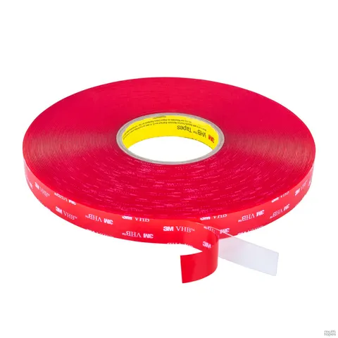 Taśma akrylowa dwustronna 3M VHB 4905F 12mm x 66m x 0,5mm kol. przezroczysty 4905F12