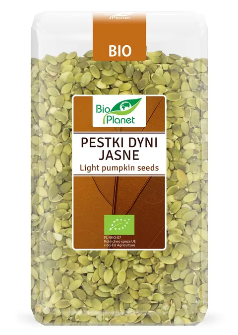 Pestki Dyni Jasne BIO 1 kg Bio Planet