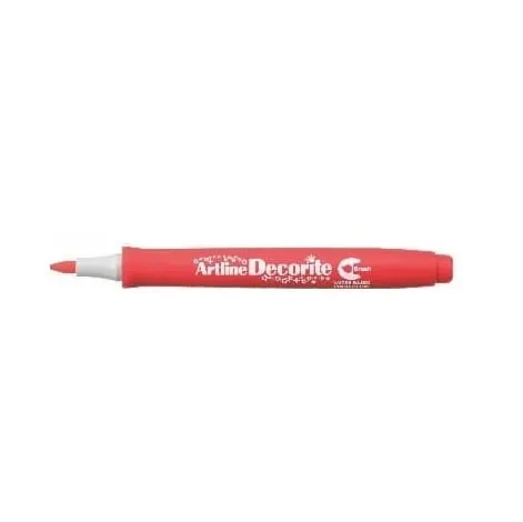 Marker permanentny TOMA ARTLINE DECORITE AR-033 końcówka okrągła 1mm kol. czerwony