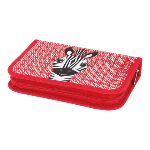 Piórnik z wyposażeniem 31 cz. HERLITZ CUTE ANIMALS ZEBRA 50038237