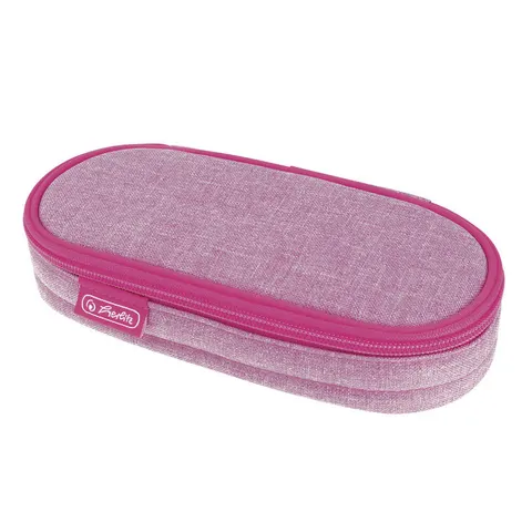 Piórnik kosmetyczka etui HERLITZ kol. różowy 50038930