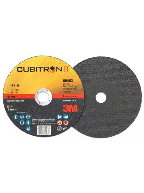 Tarcza do cięcia 3M CUBITRON II 180mm x 2mm x 22,23mm [65462 / 7100136995]