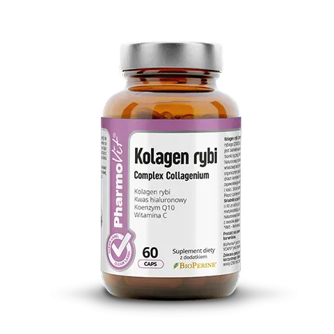 Kolagen Rybi Complex Bezglutenowy 60 kapsułek (38,76 g) Pharmovit