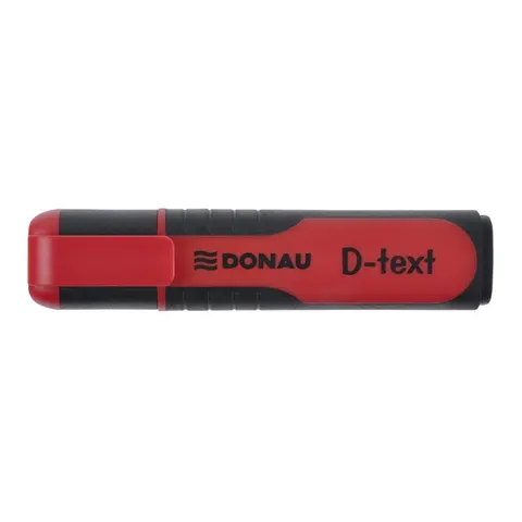 Zakreślacz DONAU D-Text kol. czerwony 7358001PL-04