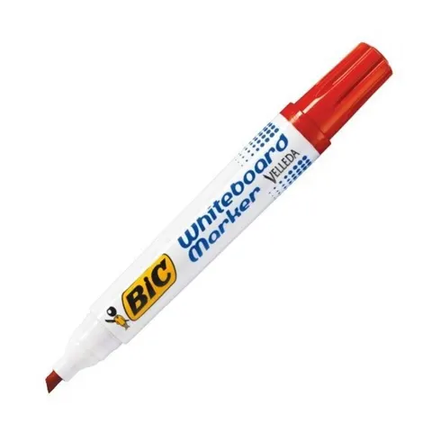 Marker tablicowy suchościeralny BIC VELLEDA 1751 końcówka ścięta 3,7-5,5mm kol. czerwony [904948]