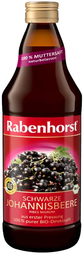 Sok z Czarnej Porzeczki NFC BIO 750 ml Rabenhorst