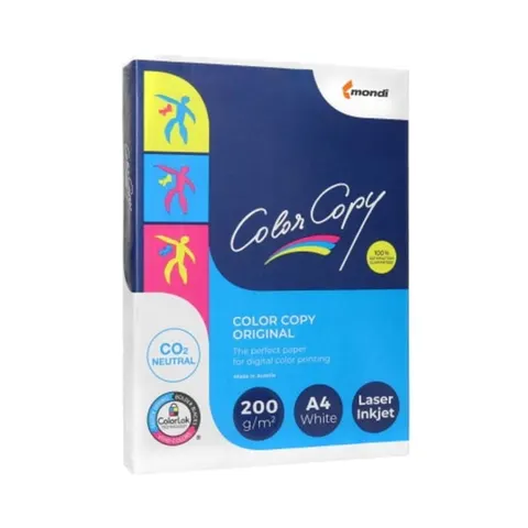 Papier satynowy biały A4 200g 250 arkuszy COLOR COPY ORYGINAL 161CIE