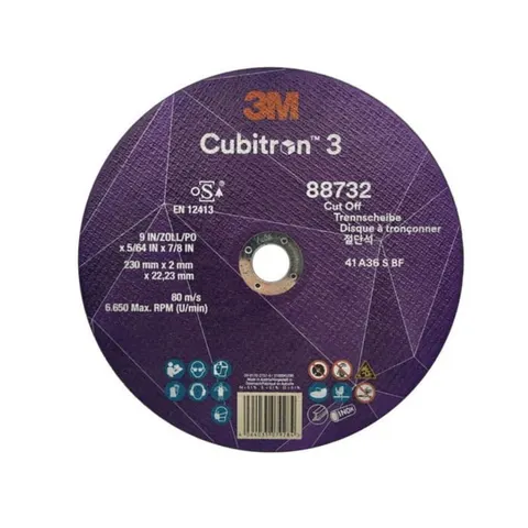 Tarcza do cięcia 3M CUBITRON 3 T41 230mm x 2mm x 22,23mm [88732]