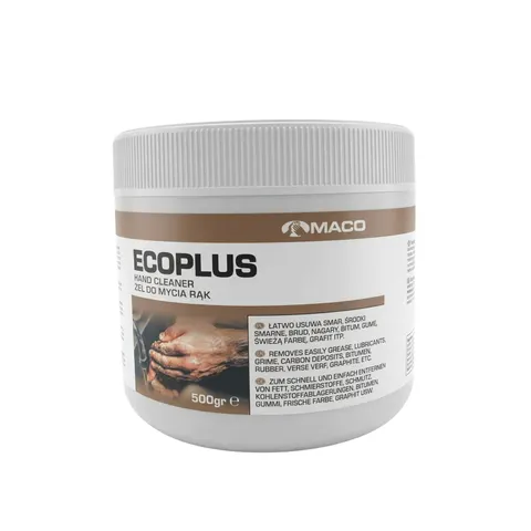 Pasta do rąk bhp ze ścierniwem MACO EcoPlus 500g konsystencja żelowa