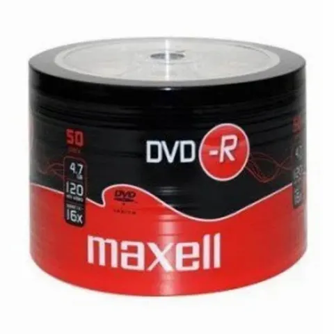 Płyta DVD-R 4,7GB MAXELL cake box op. 50 szt. [275732.40.TE]
