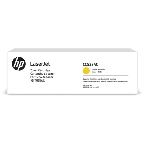 Toner HP CC532AC do HP CC532A / 304A yellow 2800 str. (korporacyjny)