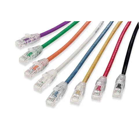 Kabel połączeniowy RJ45 / 1m MOLEX mix kolorów patchcord kat.6 [PCD-02001-0E/OJ/OC]