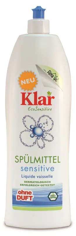 PŁYN DO MYCIA NACZYŃ SENSITIVE ECO 1L - KLAR
