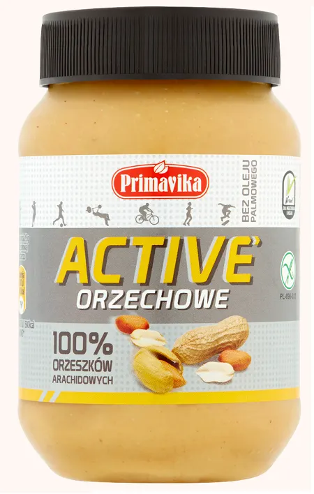 Pasta z Orzeszków Ziemnych Active Bezglutenowa 470 g Primavika