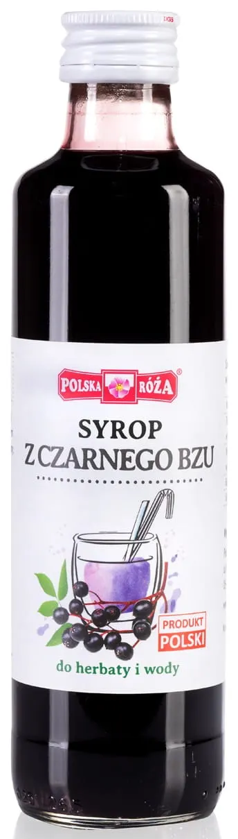 Syrop z Czarnego Bzu 250 ml Polska Róża