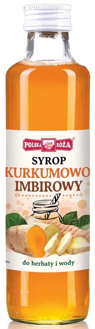 Syrop Kurkumowo - Imbirowy 250 ml Polska Róża