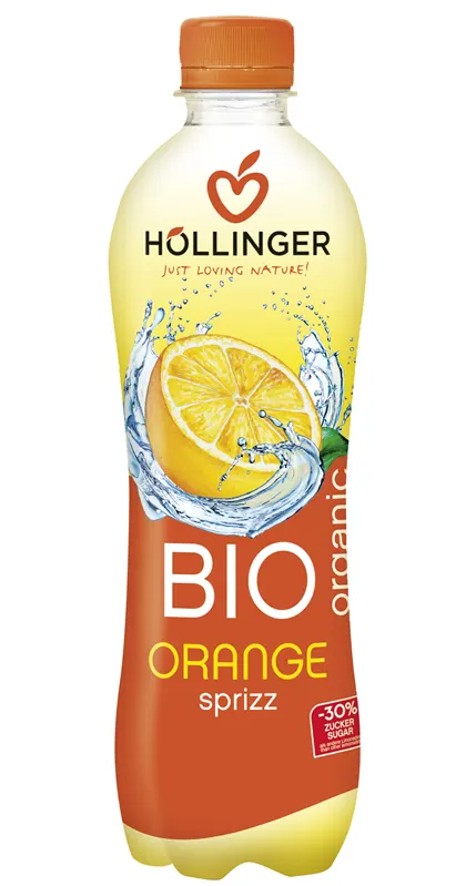 NAPÓJ POMARAŃCZOWY (PET) BIO 500 ml - HOLLINGER