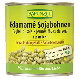 Soja Edamame w Zalewie BIO 200 g (130 g) (Puszka) Rapunzel