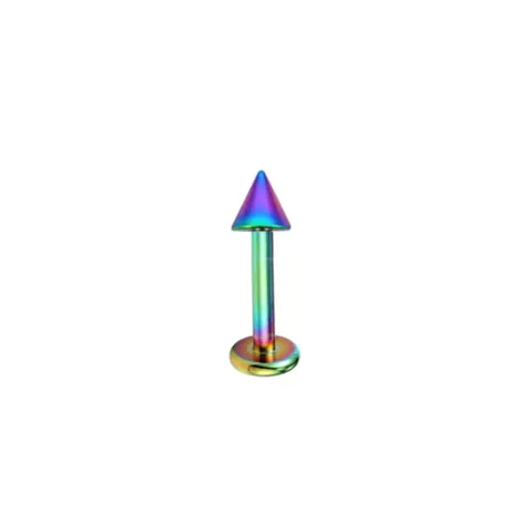 Labret stalowy z grotem - benzyna