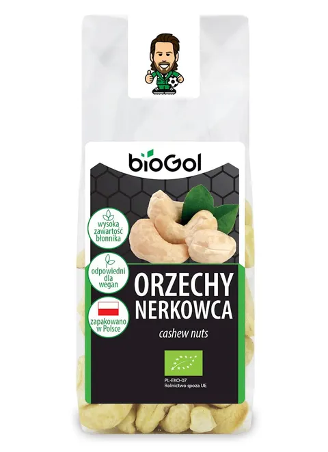 Orzechy Nerkowca BIO 100 g Biogol
