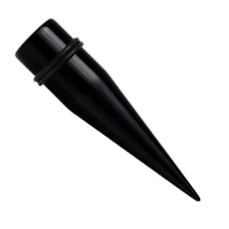 Rozpychacz akrylowy taper - czarny