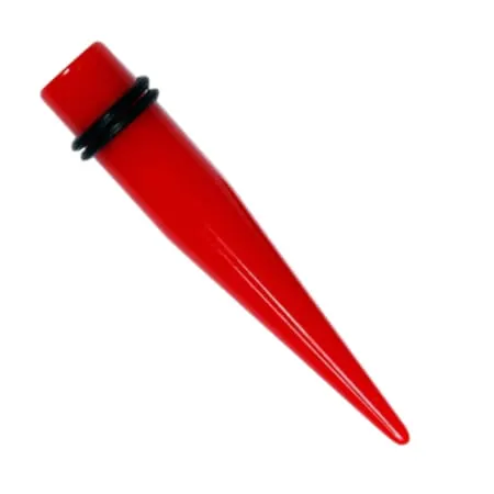 Rozpychacz akrylowy taper - czerwony