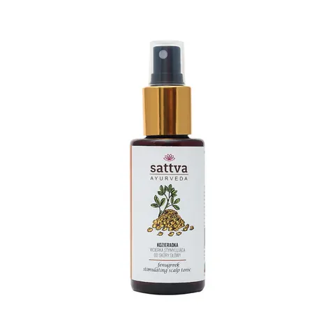 Wcierka do Skóry Głowy Stymulująca Wzrost Kozieradka 100 ml Sattva
