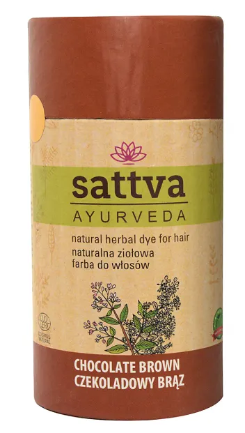Henna Czekoladowy Brąz EKO 150 g Sattva