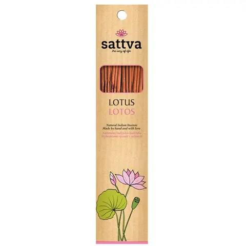 Kadzidło Indyjskie Lotos 15 szt. 30 g Sattva