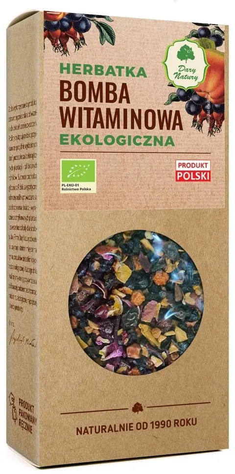 Herbatka Witaminowa BIO 100 g Dary Natury