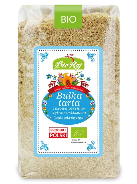 Bułka Tarta Razowa BIO 500 g Bio Raj