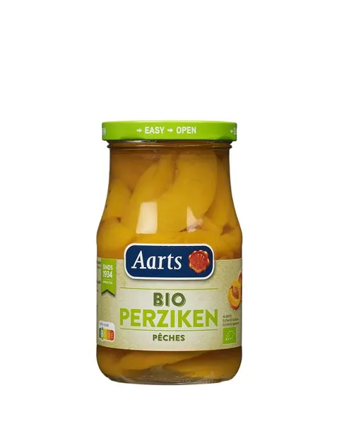 Brzoskwinie Plastry w Lekkim Syropie BIO 350 g (190 g) Aarts