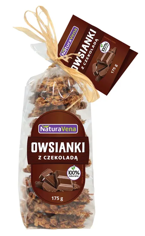 Ciastka Owsianki z Czekoladą 175 g Naturavena