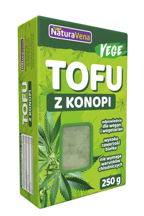 Tofu Kostka z Konopi 250 g Naturavena