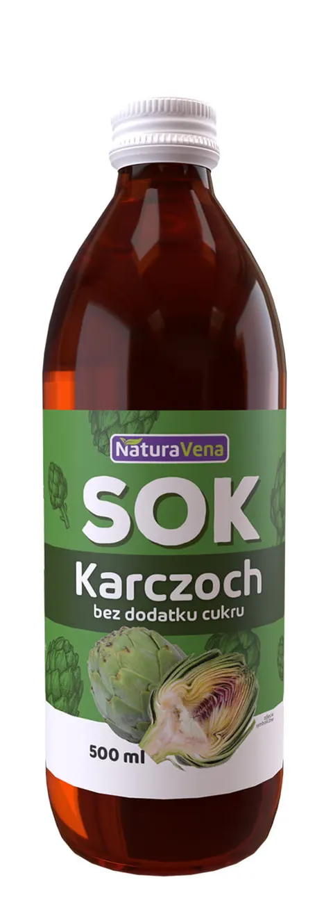 Sok z Karczocha 100% 500 ml Naturavena