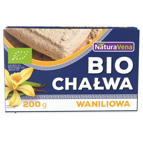 Chałwa Waniliowa BIO 200 g Naturavena