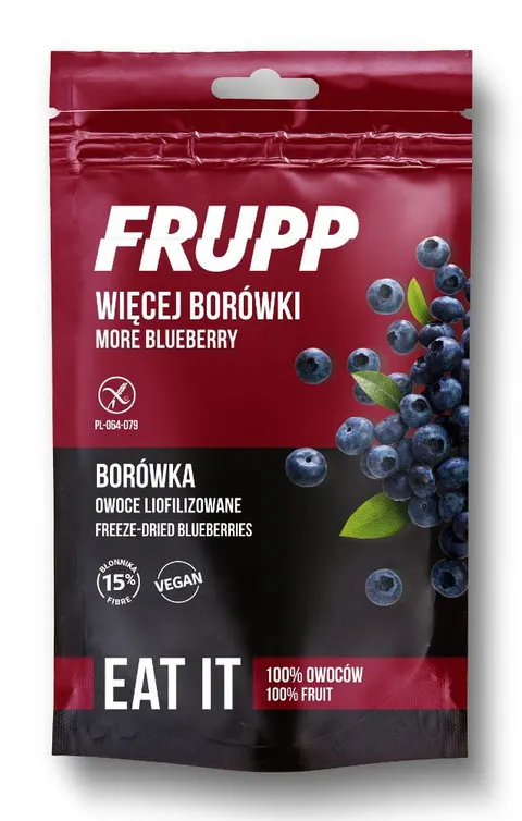 Frupp Owoce Liofilizowane Borówka 15 g Celiko