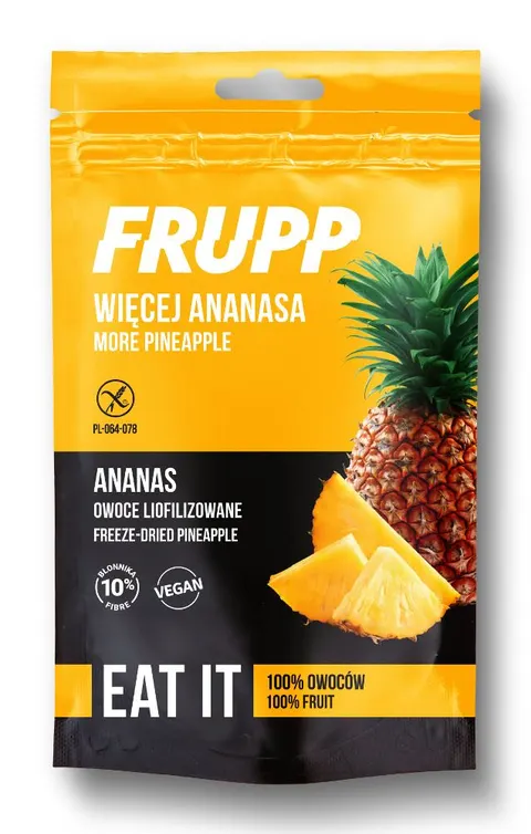 Frupp Owoce Liofilizowane Ananas 15 g Celiko