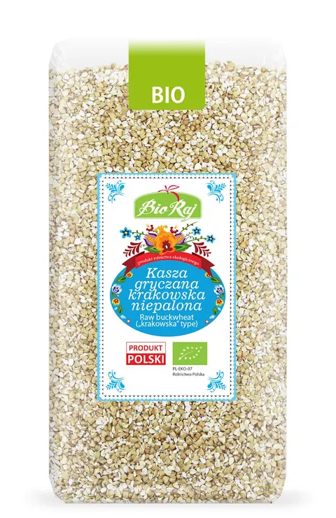 Kasza Gryczana Krakowska Niepalona BIO 500 g BIO Raj