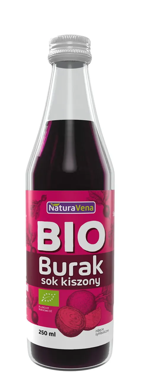 Sok z Buraków Kiszonych BIO 250 ml Naturavena